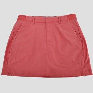 Walter Hagen Golf Skort Stretch UPF 50+ Wrinkle‎ Resistant Pink Rouge Womens 10